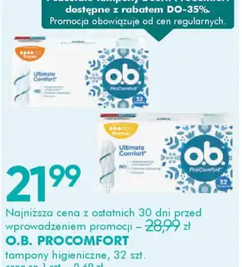 SuperPharm O.B. ProComfort oferta