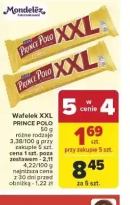 Carrefour Wafel XXL Prince Polo oferta
