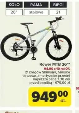 Carrefour Rower MTB 26" oferta