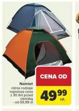 Carrefour Namiot oferta