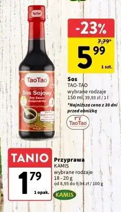 Intermarche Sos TAO-TAO 150ml oferta