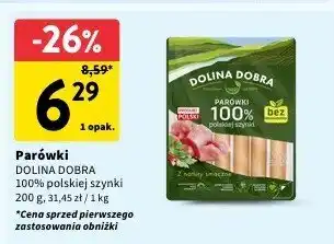 Intermarche Parówki DOLINA DOBRA 200 g oferta