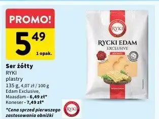 Intermarche Ser żółty RYKI 135 g oferta