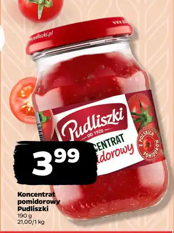 Netto Koncentrat pomidorowy Pudliszki oferta