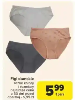 Carrefour Figi damskie oferta