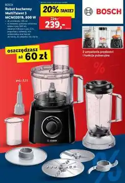 Lidl Robot kuchenny MultiTalent 3 MCM3201B oferta
