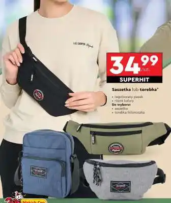 Biedronka Saszetka lub torebka oferta
