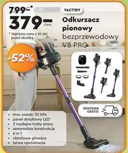 Biedronka Odkurzacz pionowy bezprzewodowy V8 Pro oferta