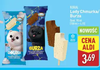 ALDI Lody Chmurka/Burza oferta