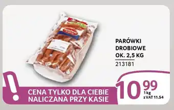 Selgros Parówki drobiowe oferta