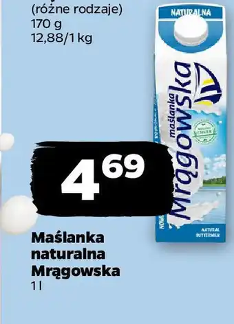 Netto Maślanka naturalna Mrągowska oferta