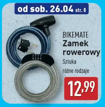 ALDI Zamek rowerowy Bikemate oferta