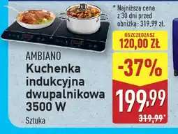 ALDI Kuchenka indukcyjna dwupalnikowa Ambiano oferta