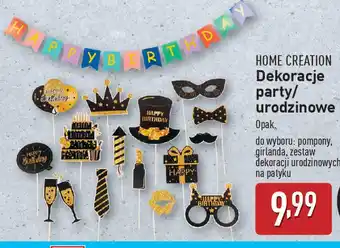 ALDI Dekoracje party/urodzinowe oferta