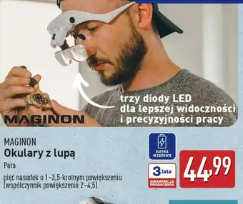 ALDI Okulary z lupą Maginon oferta