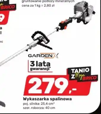 Bricomarche Wykaszarka spalinowa GardenX oferta