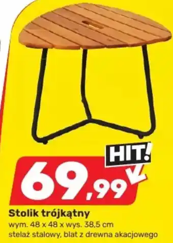 Bricomarche Stolik trójkątny oferta