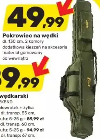 Bricomarche Pokrowiec na wędki oferta