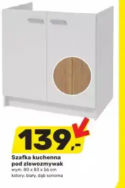 Bricomarche Szafka kuchenna pod zlewozmywak oferta