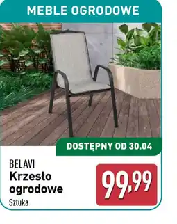 ALDI Krzesło ogrodowe Belavi oferta