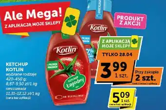 Groszek Ketchup Kotlin łagodny 420-450g oferta