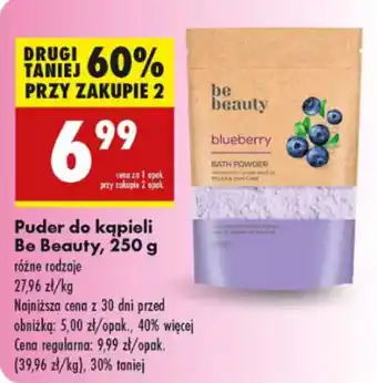 Biedronka Puder do kąpieli Be Beauty oferta