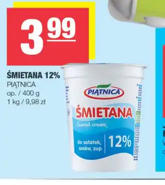 EuroSPAR Smietana 12% Piątnica oferta