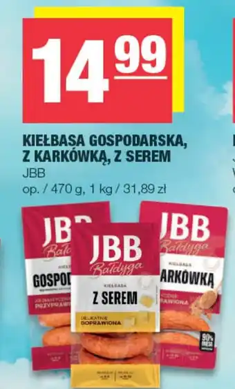EuroSPAR Kiełbasa Gospodarska, z Karkówką, z Serem JBB oferta