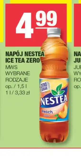 EuroSPAR Napój Nestea Ice Tea Zero oferta