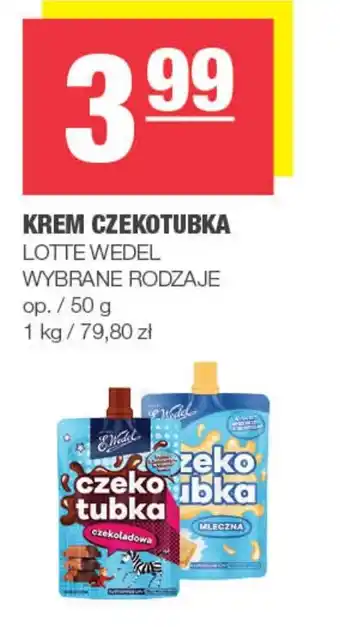 EuroSPAR Krem Czekotubka Lotte Wedel oferta