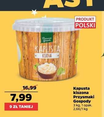 Netto Kapusta kiszona Przysmaki Gospody oferta