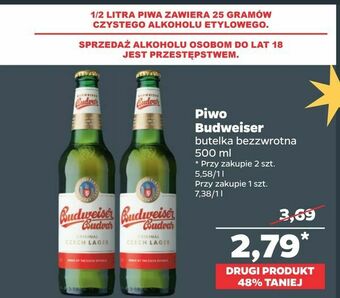 Netto Piwo Budweiser oferta