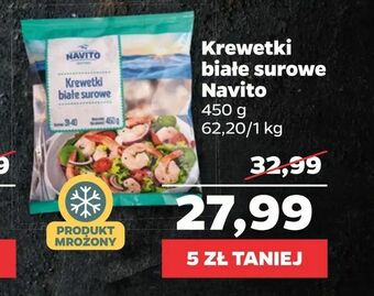 Netto Krewetki białe surowe Navito oferta