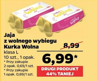 Netto Jaja z wolnego wybiegu Kurka Wolna oferta