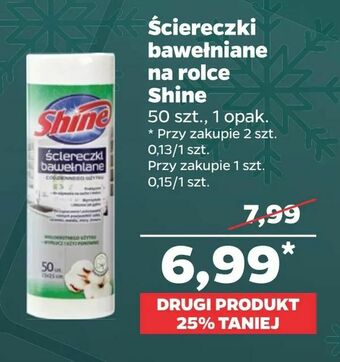 Netto Ściereczki bawełniane na rolce Shine oferta