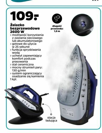 Netto Żelazko bezprzewodowe 2600 W oferta