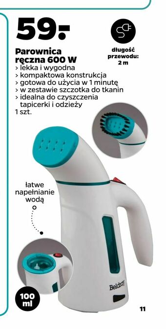 Netto Parownica ręczna 600 W oferta
