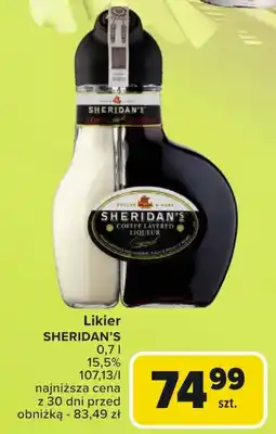 Carrefour Market Likier Sheridan's oferta
