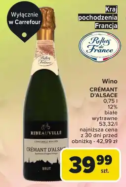 Carrefour Market Wino Crémant D'Alsace oferta