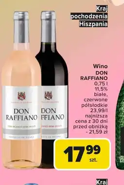 Carrefour Market Wino Don Raffiano oferta