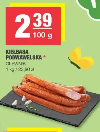 Spar Kiełbasa Podwawelska Olewnik oferta