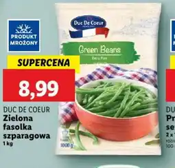 Lidl Duc de Coeur Zielona fasolka szparagowa oferta
