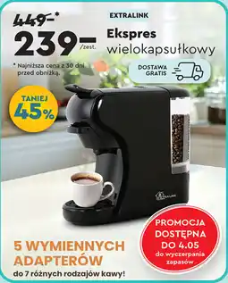 Biedronka EXTRALINK Ekspres wielokapsułkowy oferta