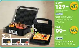 Biedronka EXTRALINK Grill elektryczny Smart Life SJ-36, 2000 W oferta