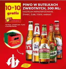 Biedronka Piwo w butelkach zwrotnych oferta