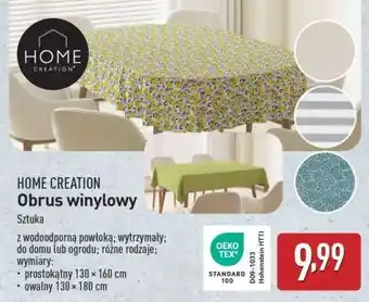 ALDI HOME CREATION Obrus winylowy oferta