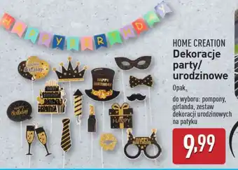 ALDI HOME CREATION Dekoracje party/urodzinowe oferta