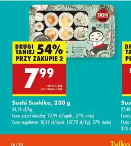 Biedronka Sushi Sushiko oferta