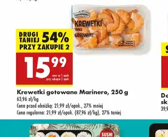 Biedronka Krewetki gotowane Marinero oferta