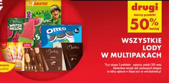 Biedronka Lody w multipakach oferta